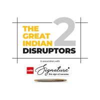 The Great Indian Disruptors logo - Similar company to Circus Elephants.