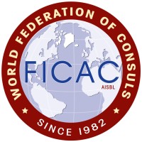 FICAC (World Federation of Consuls) logo - Similar company to 2Blackdot