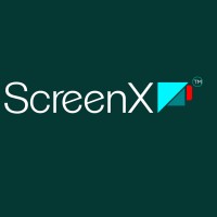 ScreenX logo - Similar company to Bare Tree Media