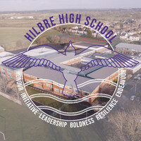 Hilbre High School logo - Similar company to Wirral Mencap