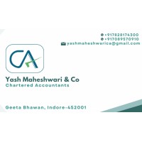CA Yash Maheshwari & Co, Chartered Accountants, CA in Indore logo - Similar company to Mb & Partners