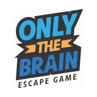 ONLY THE BRAIN escape game logo - Similar company to Live Escape