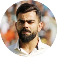 Virat Kohli logo - Similar company to Fifa World Cup Qatar 2022