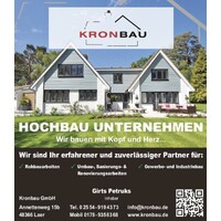 Kronbau GmbH logo - Similar company to Pologron Yapi Sanayi̇ Anoni̇m Şi̇rketi̇