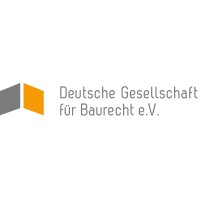 Deutsche Gesellschaft für Baurecht e.V. logo - Similar company to Arber-Seminare Gmbh Anwaltsfortbildung