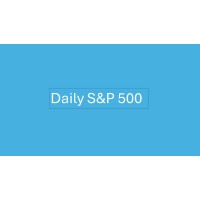 Daily S&P 500