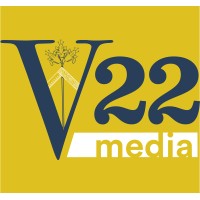 V22 media logo - Similar company to Lookdesign