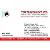 Ten Travels Pvt. Ltd. logo - Similar company to Vacations Madcap