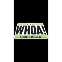 Whoa Sports World logo - Similar company to Treehouse World
