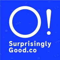 Surprisingly Good logo - Similar company to Materializd