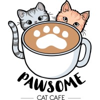 The Pawsome Cat Cafe logo - Similar company to Edventure: Frome