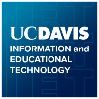 UC Davis Information & Educational Technology logo - Similar company to Uc Davis Center For Data Science And Artificial Intelligence Research (Cedar)