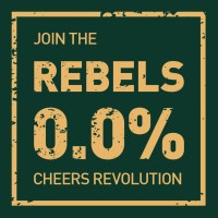 REBELS 0.0% logo - Similar company to Nuwave Drinks