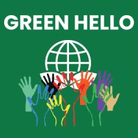 Green Hello logo - Similar company to Flip B2B