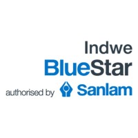 Indwe Bluestar- authorised by Sanlam logo - Similar company to Threeway Bluestar - Financial Advisory Services Authorised By Sanlam