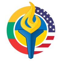 Blue/Yellow Ukraine USA logo - Similar company to Supportukrainenow