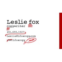 LeslieFoxCopy Inc. logo - Similar company to Sosa Bpo, Llc