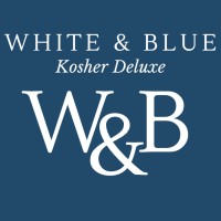 White and Blue Luxury Kosher logo - Similar company to Cifl (Nouvelle Page)