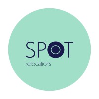 SPOT relocations logo - Similar company to Rainbow Remote 🌈
