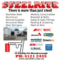 Steelrite logo - Similar company to Keba Engineering Group