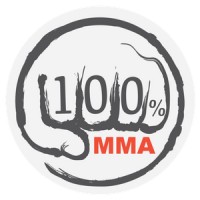 100% MMA logo - Similar company to Always Try Once More