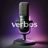 Verbos Podcast logo - Similar company to Provolu