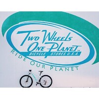 Two Wheels One Planet Bicycle logo - Similar company to Organize Today Llc