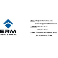 ER Metal Makine logo - Similar company to Helm Instrument