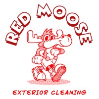 Red Moose Exterior Cleaning logo - Similar company to Pristine Prowash