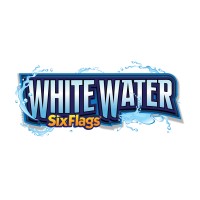 Six Flags White Water logo - Similar company to Hurricane Harbor Splashtown