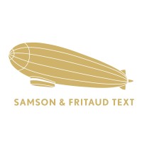 Samson & Fritaud Text logo - Similar company to Integra Deutschinstitut Gmbh