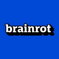 Brainrot logo - Similar company to Brainrot Studio