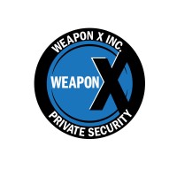 Weapon X Security logo - Similar company to Wolfpack Security Service