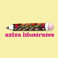 Aziza Illustrates logo - Similar company to Bannocks Studio