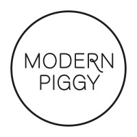 Modern Piggy logo - Similar company to The Whole Bride