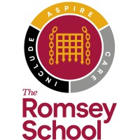 The Romsey School logo - Similar company to Upper Shirley High School