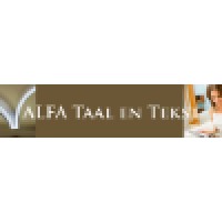 Tekstbureau Alfa Taal en Tekst logo - Similar company to Bruo Mediaproductie