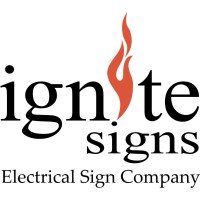 Ignite Signs logo - Similar company to Hightech Signs Inc.