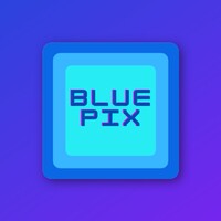 BluePix logo - Similar company to Anybox