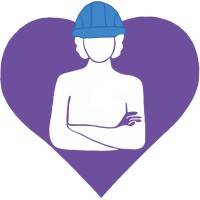 Een vrouw in de bouw logo - Similar company to Taalwerkplaats
