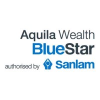 Aquila Wealth BlueStar - authorised by Sanlam logo - Similar company to Authentic Bluestar - Authorised By Sanlam