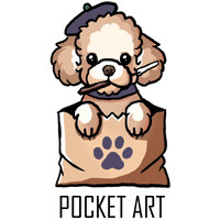 Pocket Art Auckland logo - Similar company to The Arts Foundation Te Tumu Toi