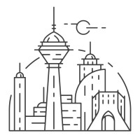Tehran Dribbble Meetup logo - Similar company to Reyhoon