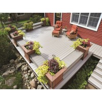 China wood Plastic composite decking for Outdoor | WPC decking logo - Similar company to Destination Green Composite