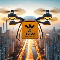 FlyBee Delivery logo - Similar company to Salad O'Clock