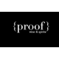 Proof Wine & Spirits logo - Similar company to Mountain State Beverage