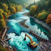 Dam Removal Movement (former WFMF) logo - Similar company to European Open Rivers Programme