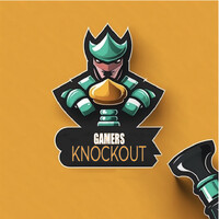GamersKnockout logo - Similar company to Bacon Basquiat