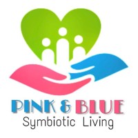 Pink & Blue- A Symbiotic Living logo - Similar company to Malio Events