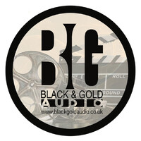 Black & Gold Audio logo - Similar company to Dymondaudio